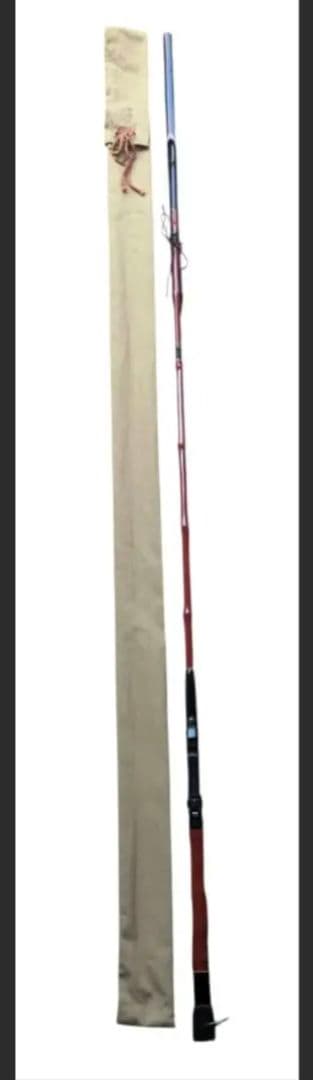 別誂 旭信 一本作り ヘチ竿 鯨 穂先 鞘付き チヌ カワハギ 竹竿 旭信作