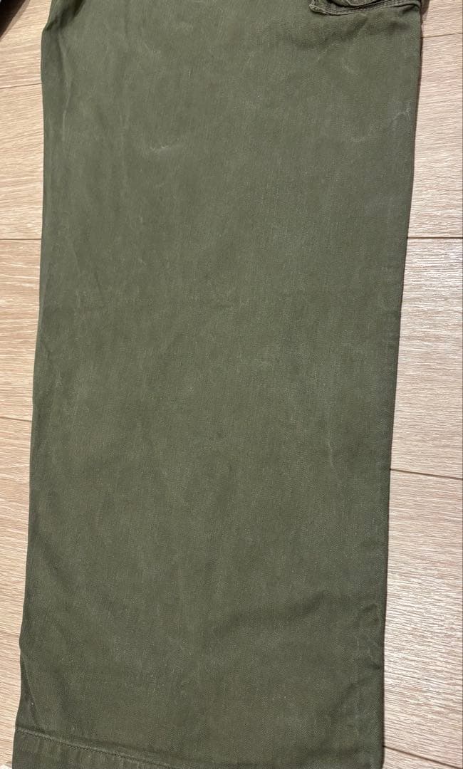 m47 カーゴパンツ　フランス軍　実物　35サイズ