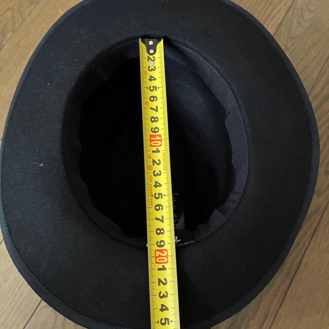 レア STUSSY ウールハット 中折れ ステットソン ボルサリーノ