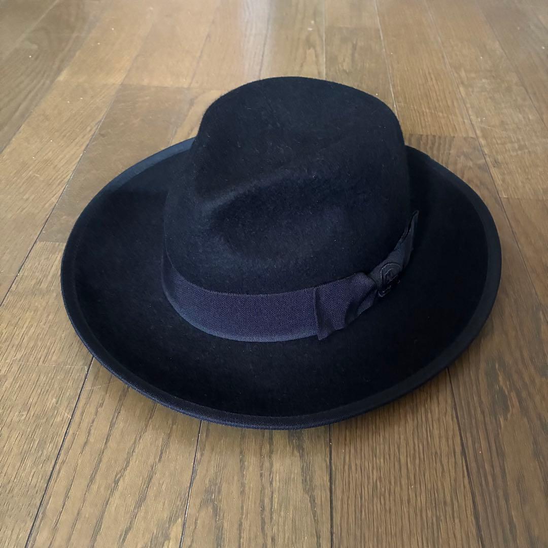 レア STUSSY ウールハット 中折れ ステットソン ボルサリーノ