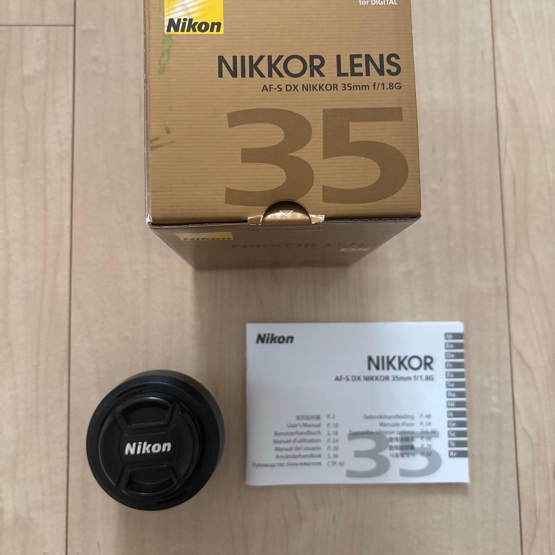 レンズ(単焦点) Nikon NIKKOR AF-S DX NIKKOR 35mm f/1.8G