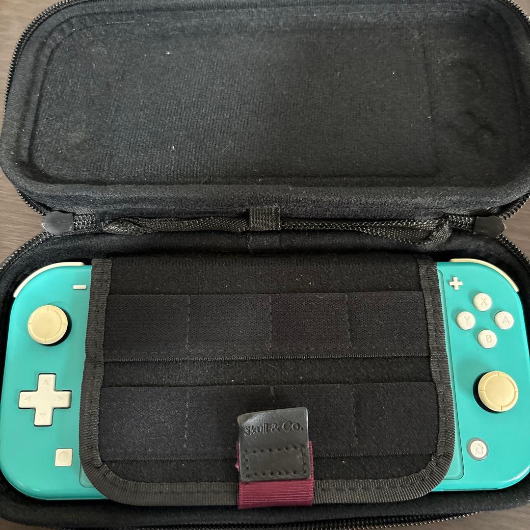 Switch Lite ターコイズ+正規充電器+ケース