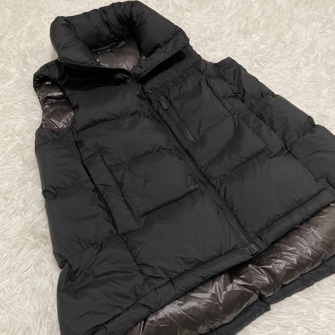 【美品】UNIQLO +J ボリュームダウンベスト ブラック M