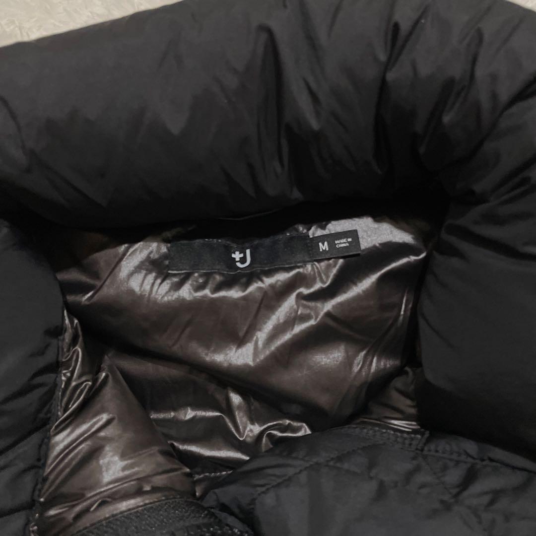 【美品】UNIQLO +J ボリュームダウンベスト ブラック M