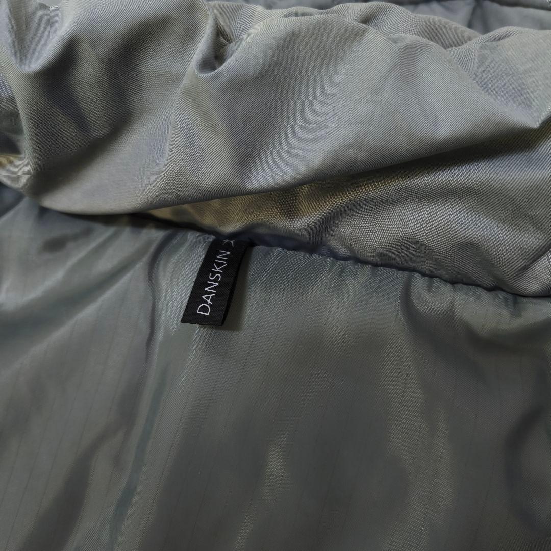 美品✨ダンスキン 大きいサイズ キルティングロングコート グレー XL