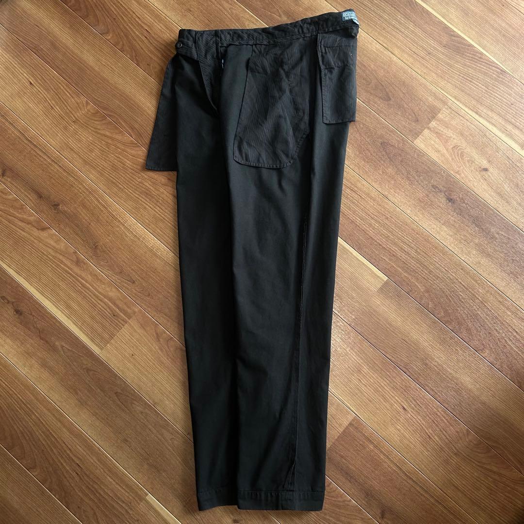 ⭐️使用感の少ない美品90s⭐️ポロ ラルフローレン チノパン 黒 38T/36
