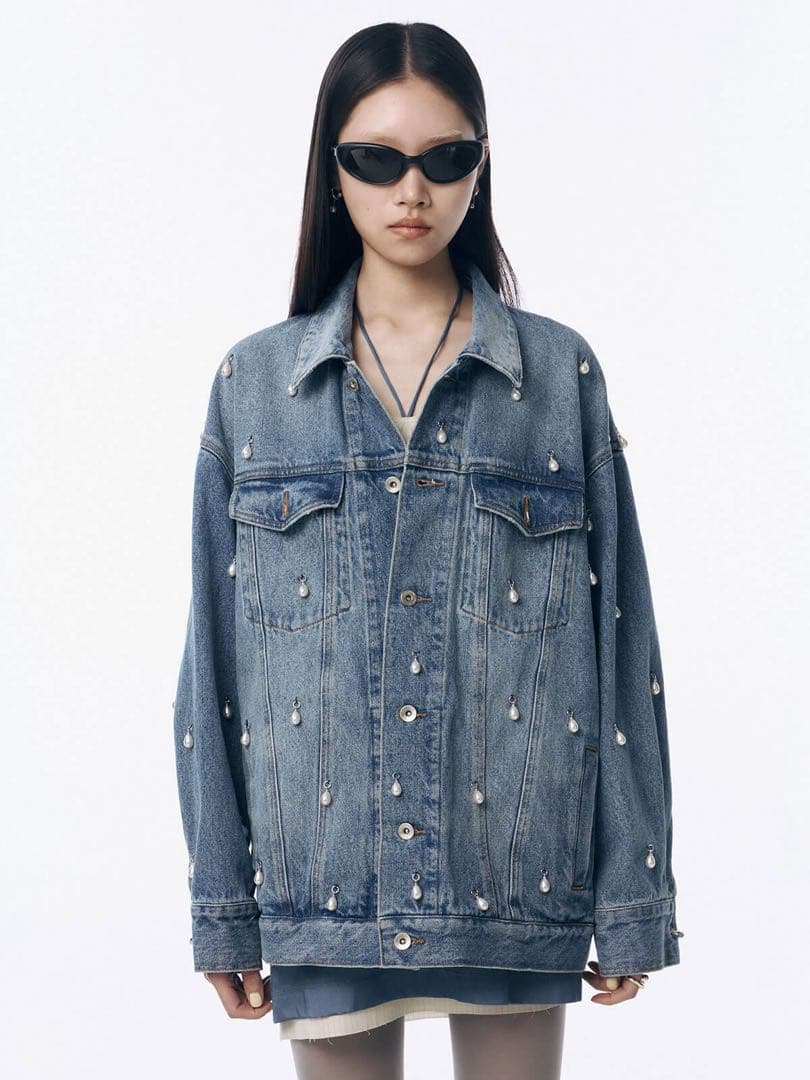 ジョゼムーン　josemoon パールデニムジャケット