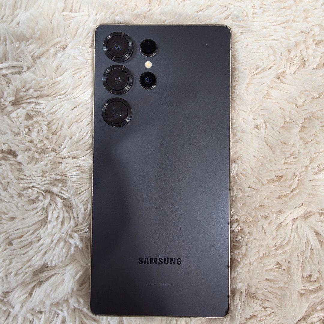 ぷ*ぼ様 美品 GalaxyS25Ultra チタニウムブラック 256GB