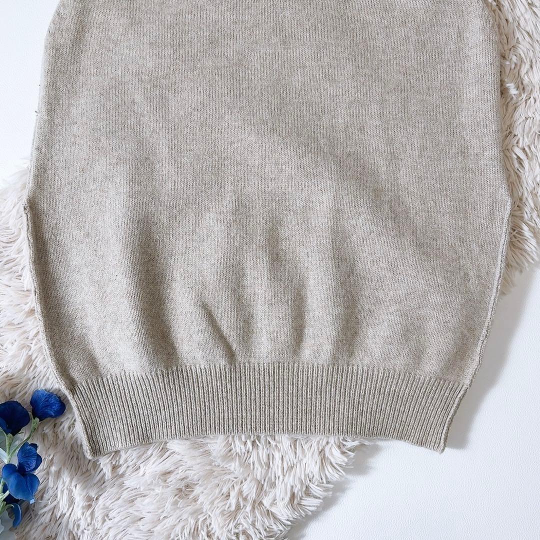 未使用級ꕥ北欧暮らしの道具店 あったかウールニットベスト いつものコーデが広がる