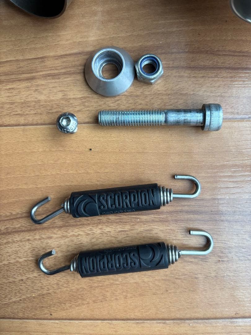 SV650 SCORPION セルケトテーパー カーボン 16年〜21年式