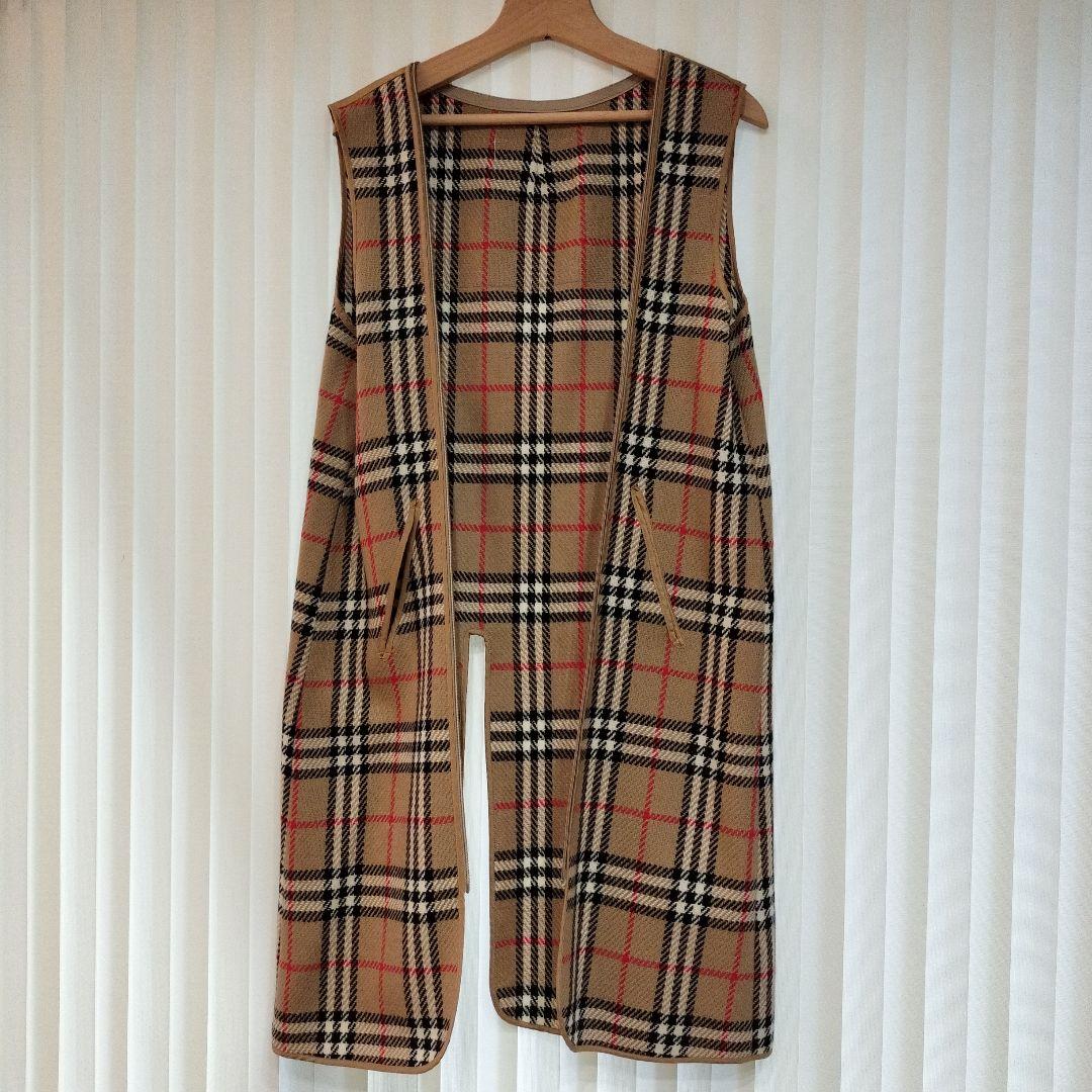 BURBERRY トレンチコート ファー付き