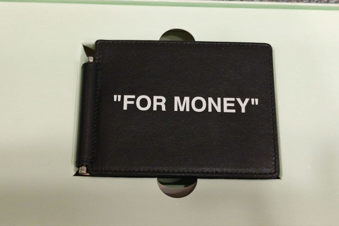☆大幅値下げ☆OFF-WHITE マネークリップ 未使用品