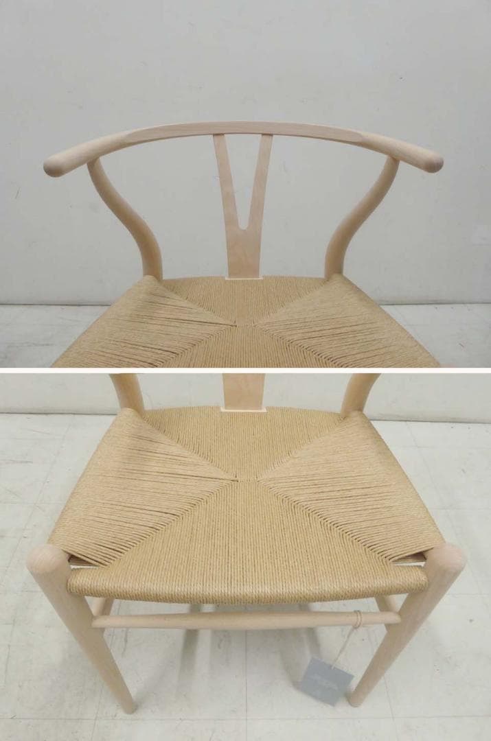 新品 正規品■カールハンセン＆サン■CH24 Yチェア ビーチ材ソープ-5
