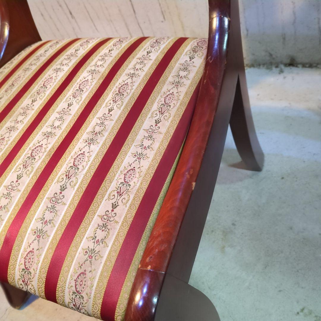 2脚セット　イギリス ヴィンテージ家具 ダイニングチェア 椅子①