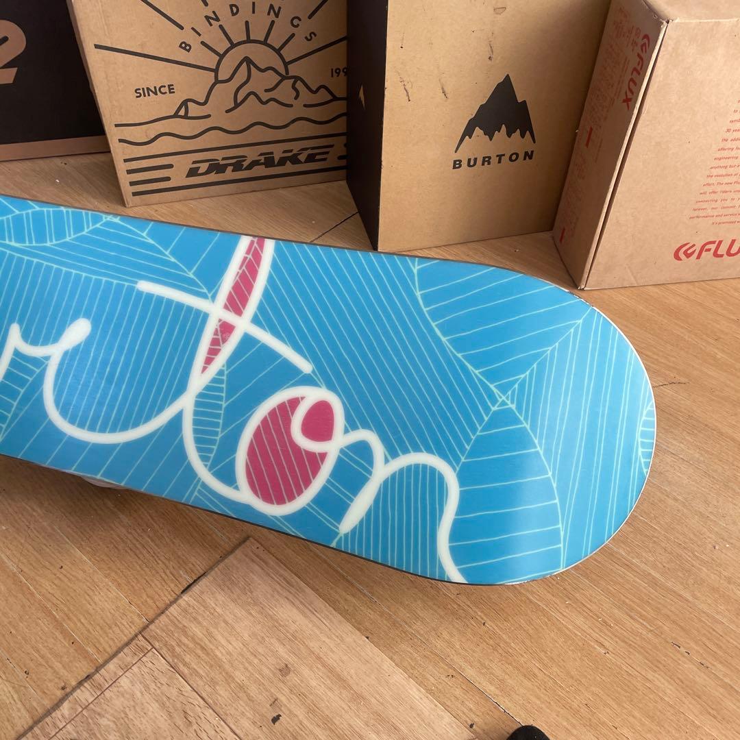 BURTON　希少136㎝　バートン　バインディング付　スノーボードセット