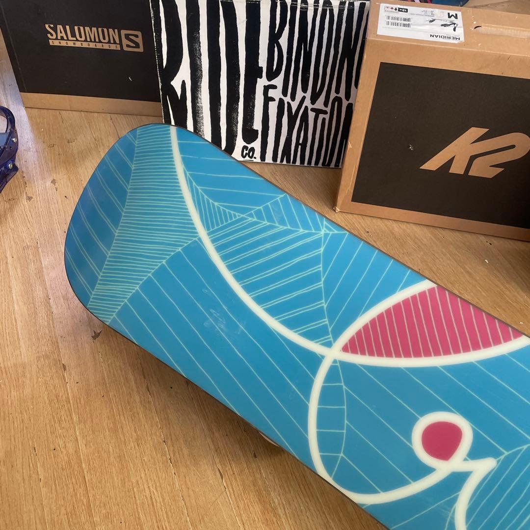 BURTON　希少136㎝　バートン　バインディング付　スノーボードセット