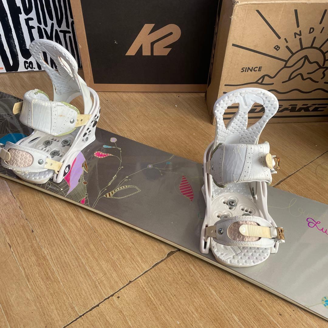 BURTON　希少136㎝　バートン　バインディング付　スノーボードセット