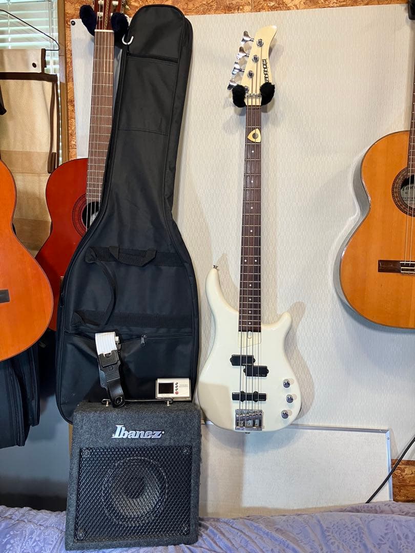 初心者用ベースギターセット！