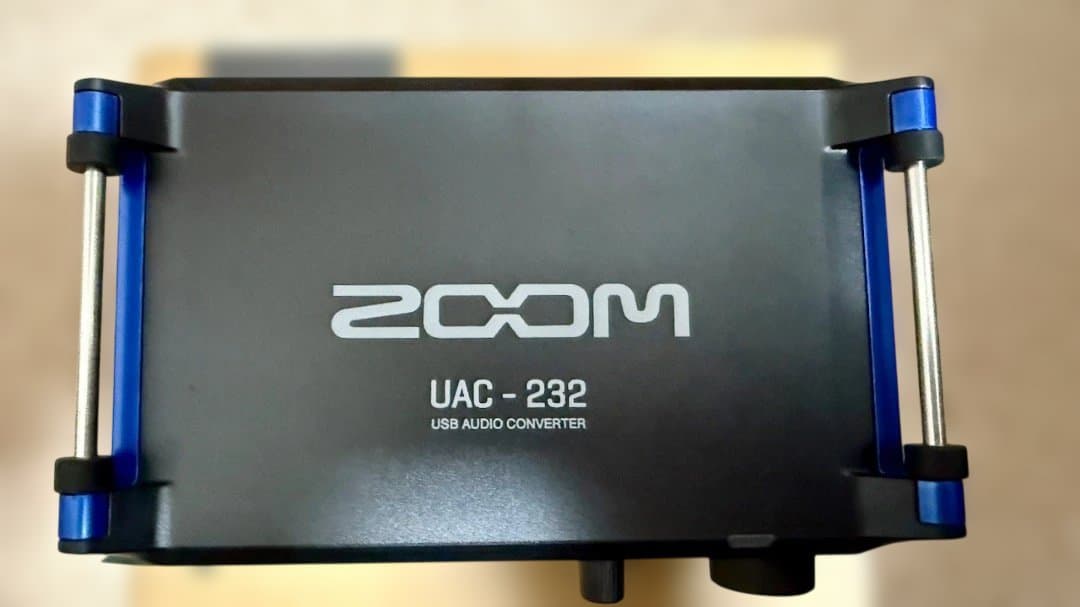 ZOOM UAC-232 USB-C オーディオインターフェース　使用少