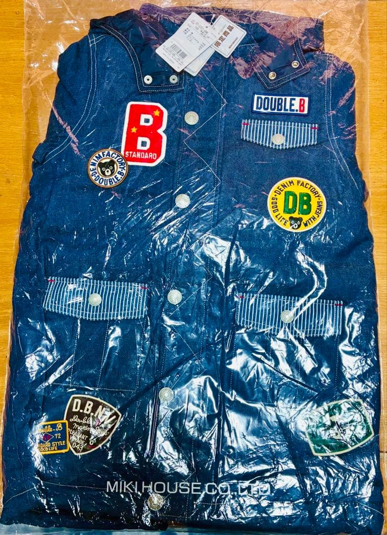 DOUBLE.B デニムジャケット 140