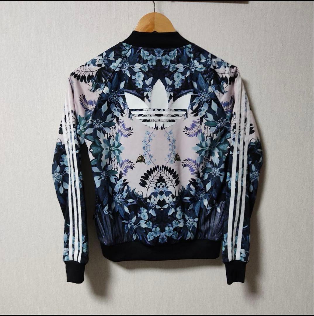 アディダス ジャージ上下 セットアップ 花柄 総柄 Romantic Woods