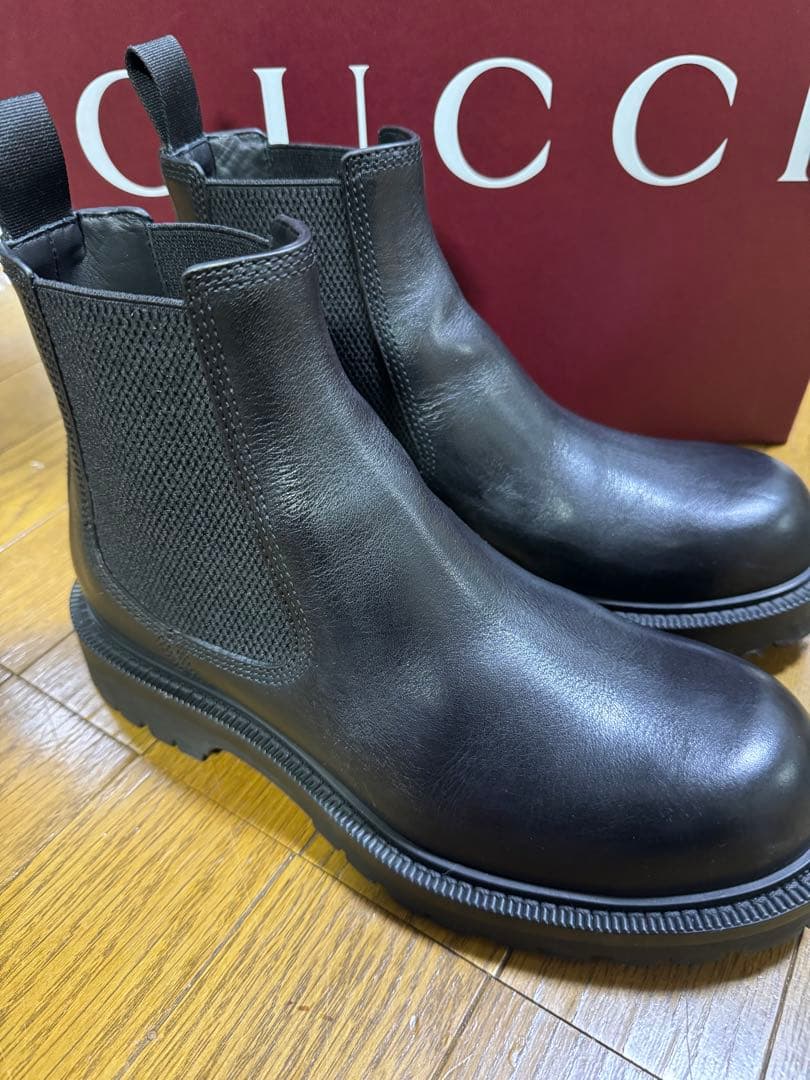 正規品　gucci グッチ　サイドゴアブーツ　26.5 27.0　サバト期