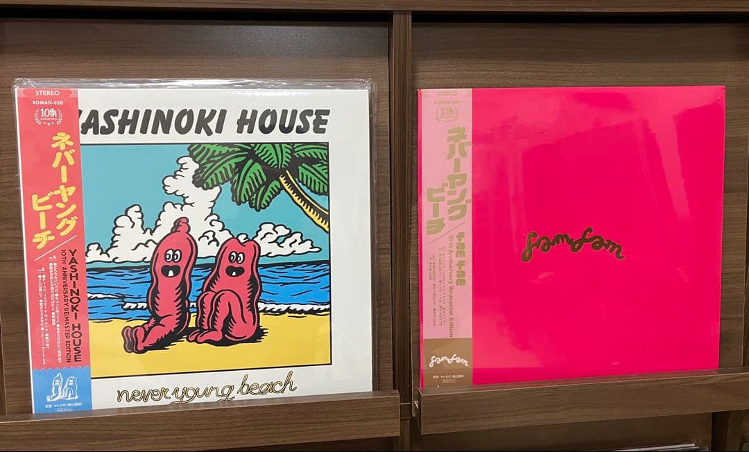 never young beach 2枚セット バラ売り不可 レコード LP