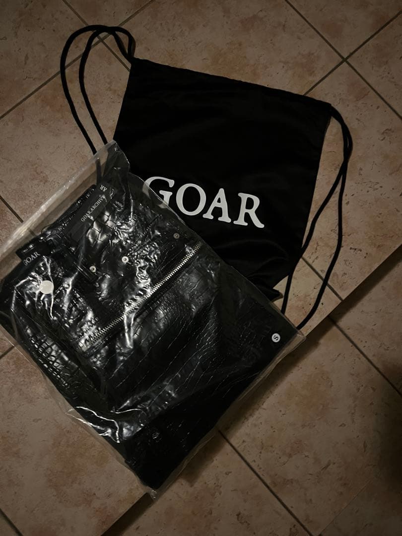 goar archiveレザーパンツ