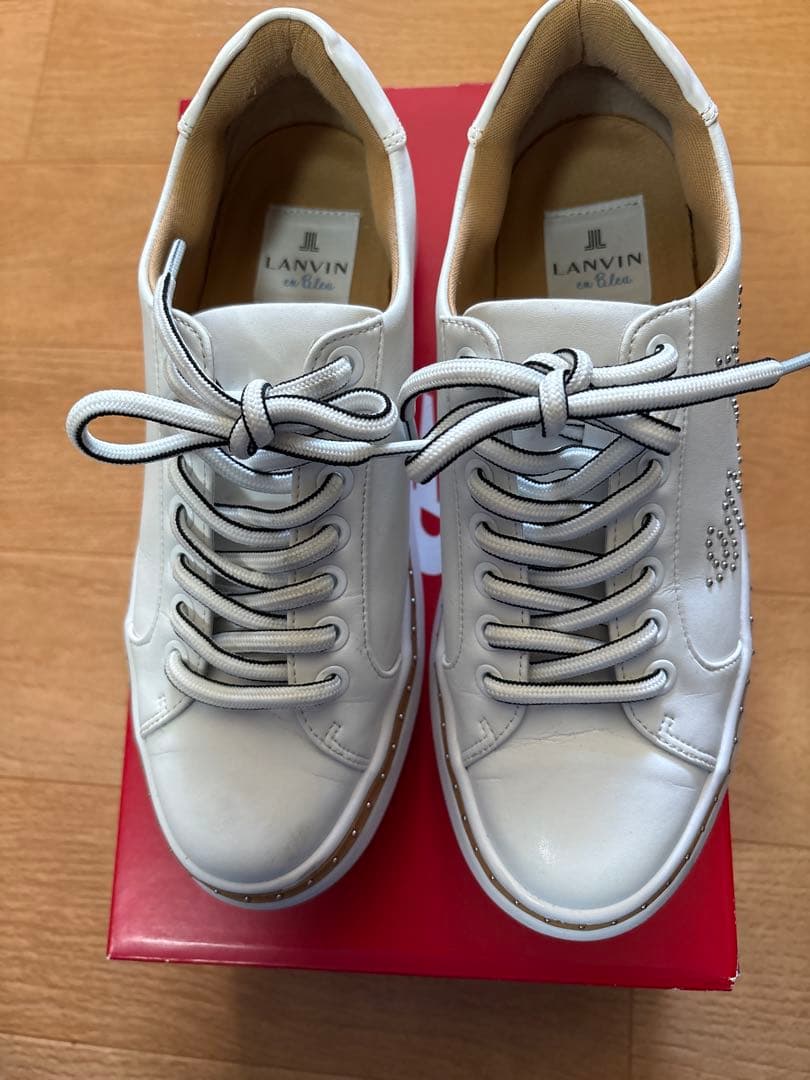 ランバン オン ブルー LANVIN en Bleu スニーカー 23 美品