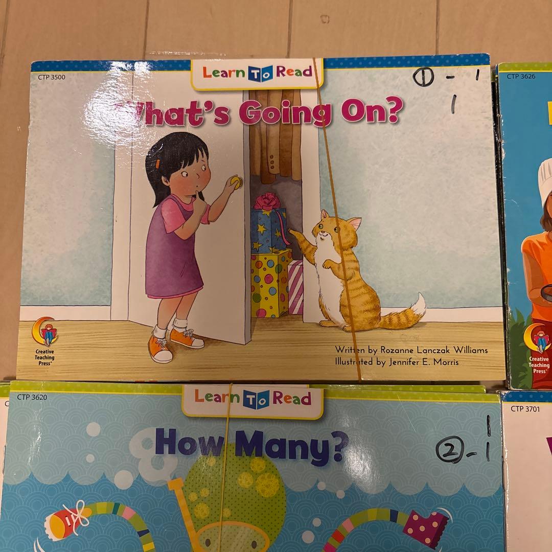 CTP レベル1 Learn to Read 絵本48冊　CD8枚セット