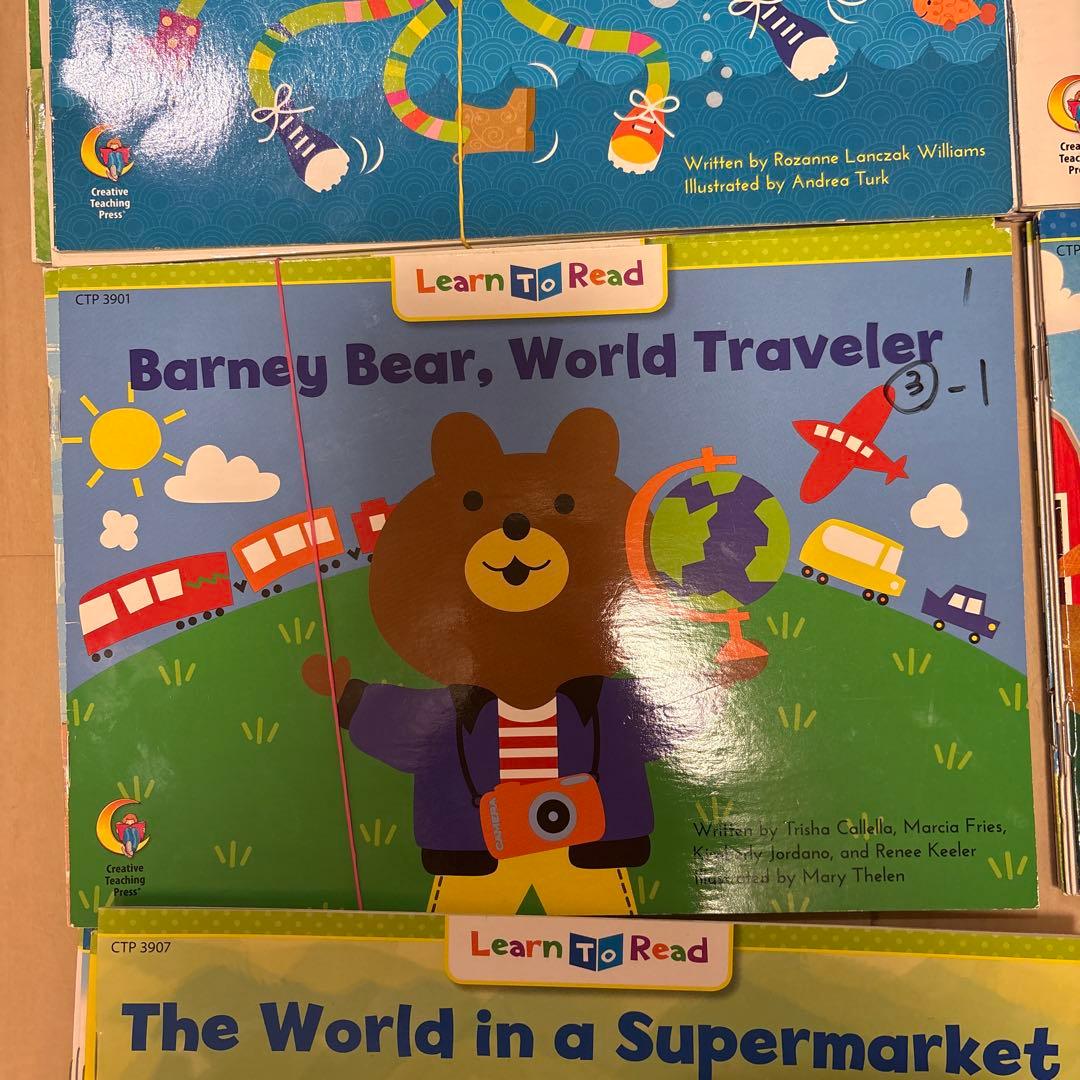 CTP レベル1 Learn to Read 絵本48冊　CD8枚セット