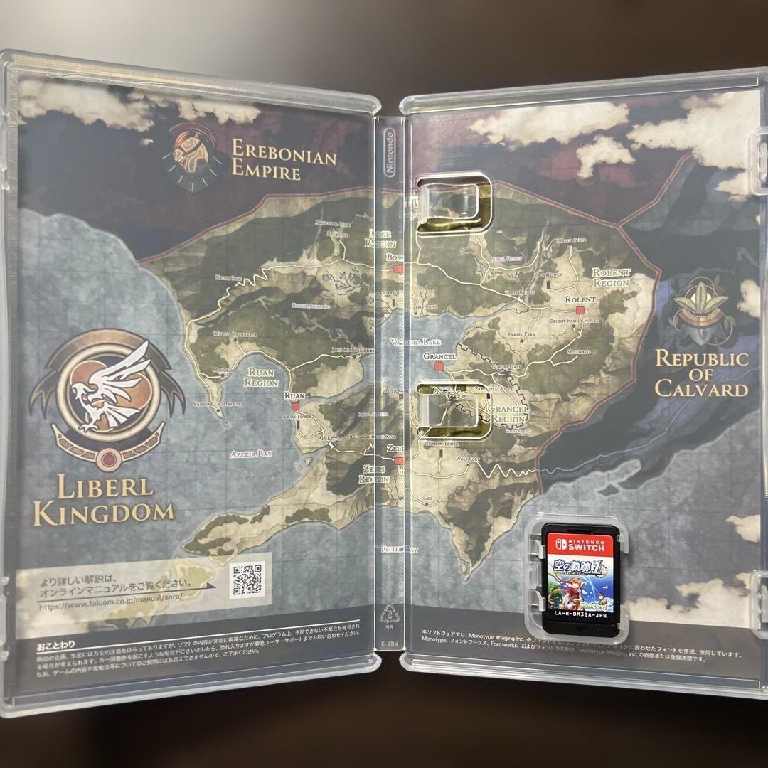 Switch 空の軌跡 the 1st ブレイサーBOX(資料集/DLC無し)