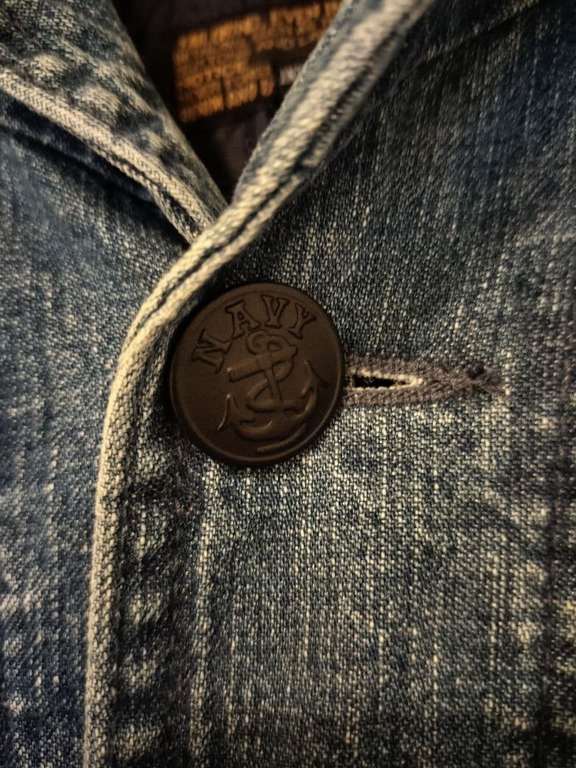 misaharu☆【未使用】デニム&ダンガリー 02 刺繍ワッペンFITH