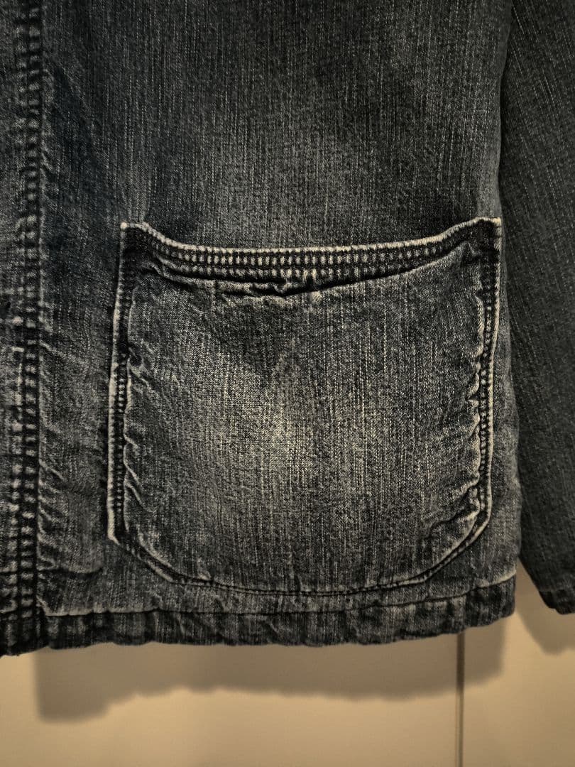 misaharu☆【未使用】デニム&ダンガリー 02 刺繍ワッペンFITH