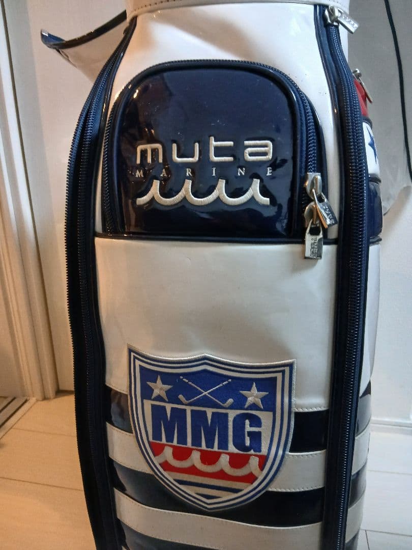 muta MARINE GOLF キャディバッグ ホワイト