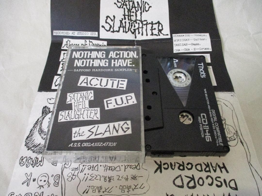 【NOTHING ACTION NOTHING HAVE】VA Cassette