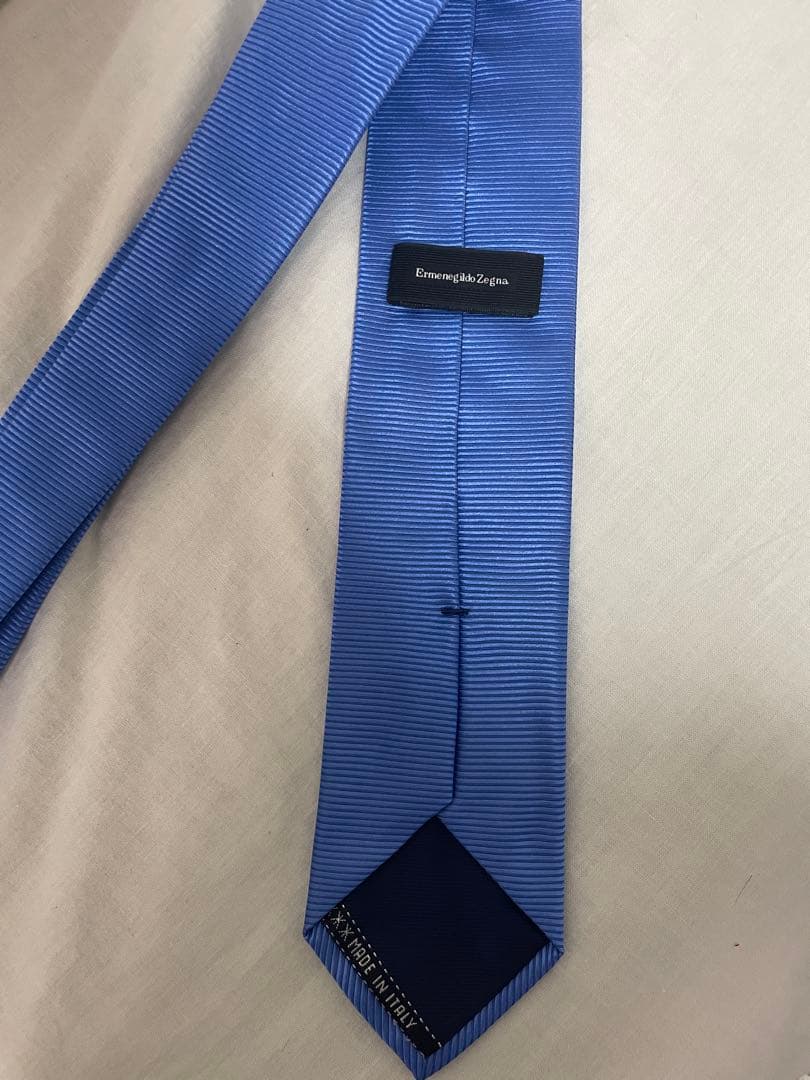 Ermenegildo Zegna ネクタイ ブルー