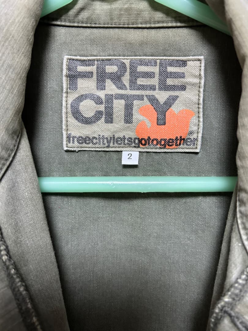 FREE CITY ミリタリージャケット