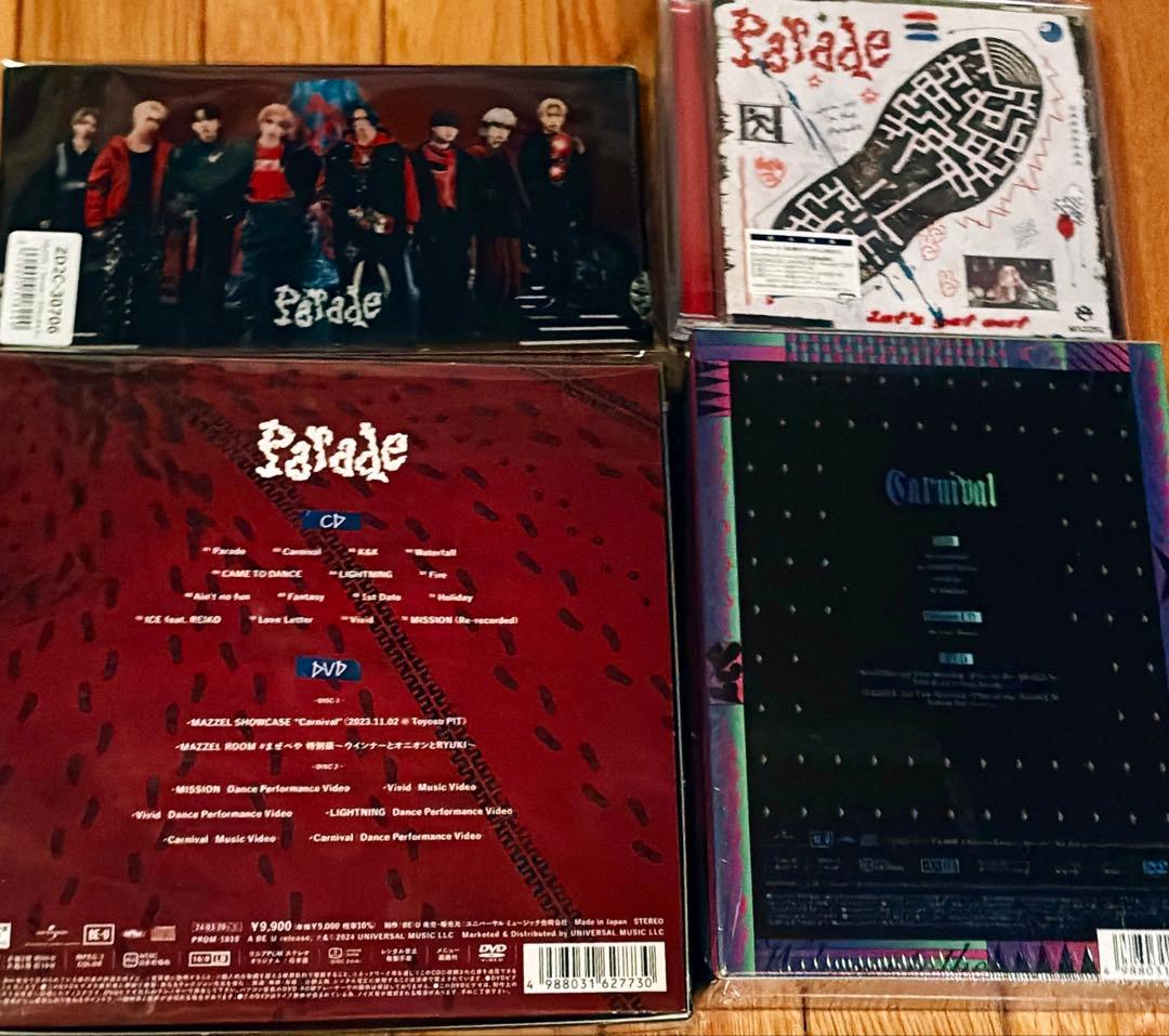 MUZEUM盤セット Parade +Carnival (CD＋DVD) CD他