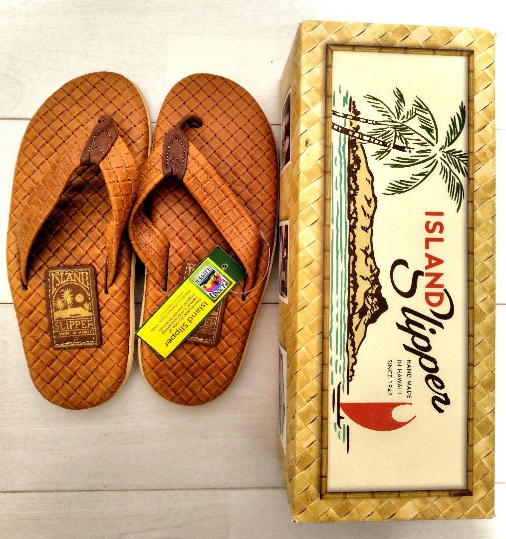 アイランドスリッパ　新品未使用　旧ロゴ　サイズ8　現地購入