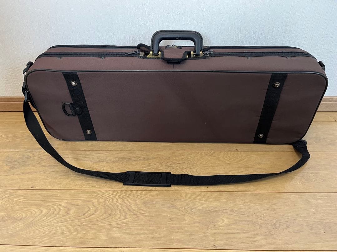 バイオリンケース/肩当て/松脂/消音ミュート セット