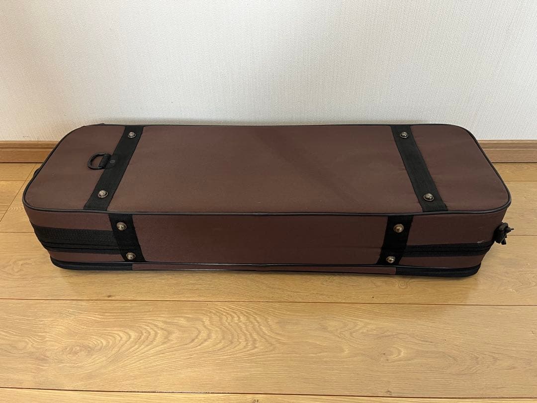 バイオリンケース/肩当て/松脂/消音ミュート セット