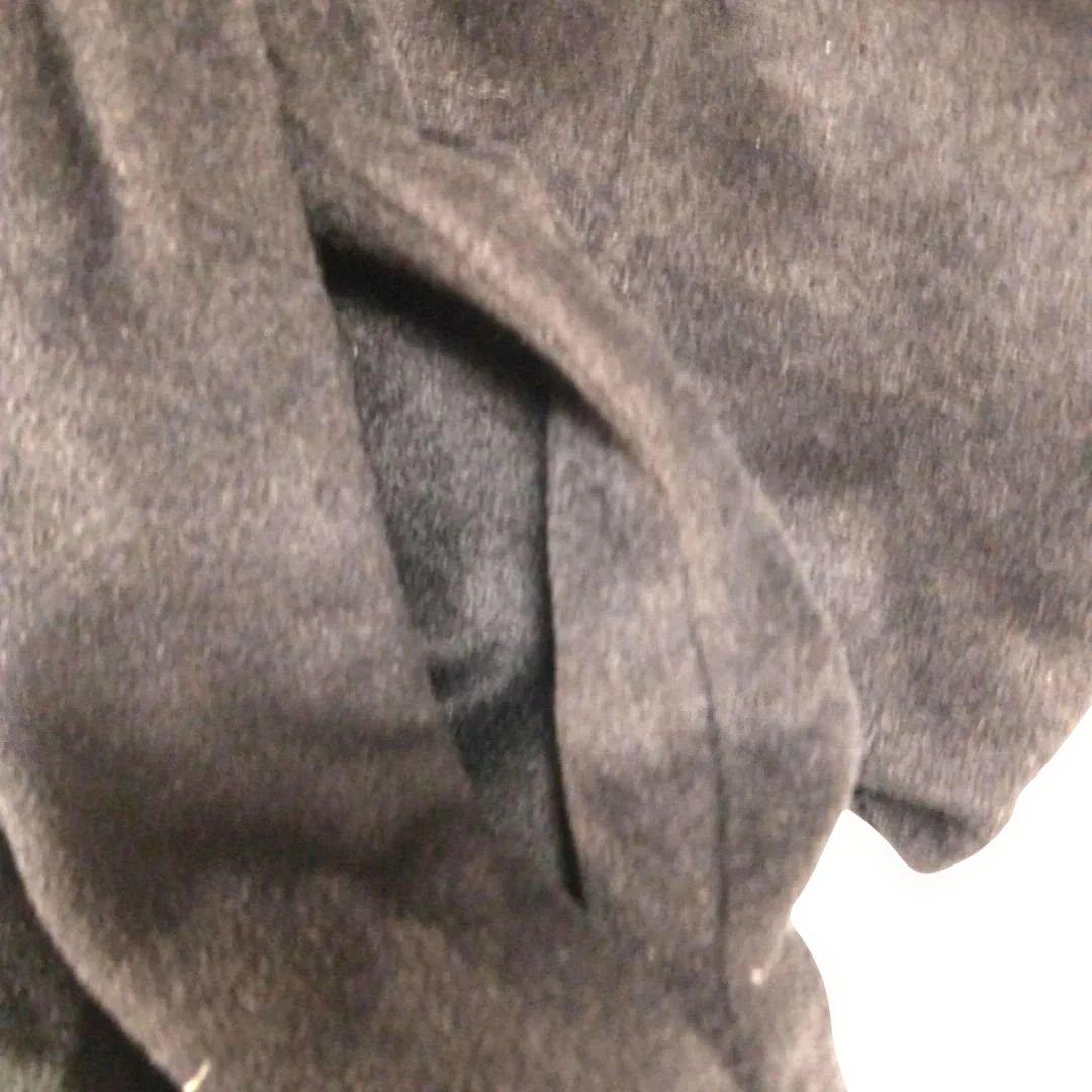 【極美品】BURBERRY BLUE LABELアンゴラ混ティアードコート黒M