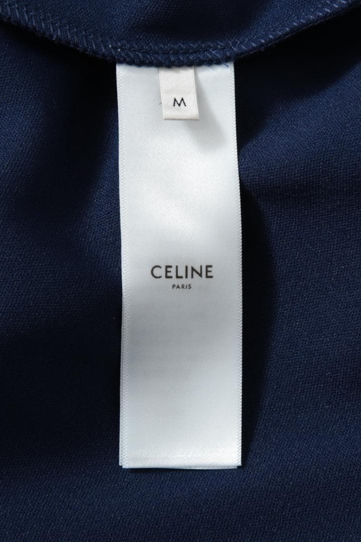 超美品セリーヌ 21AW エディ期 トリオンフZIP ダブルフェイスジャージ