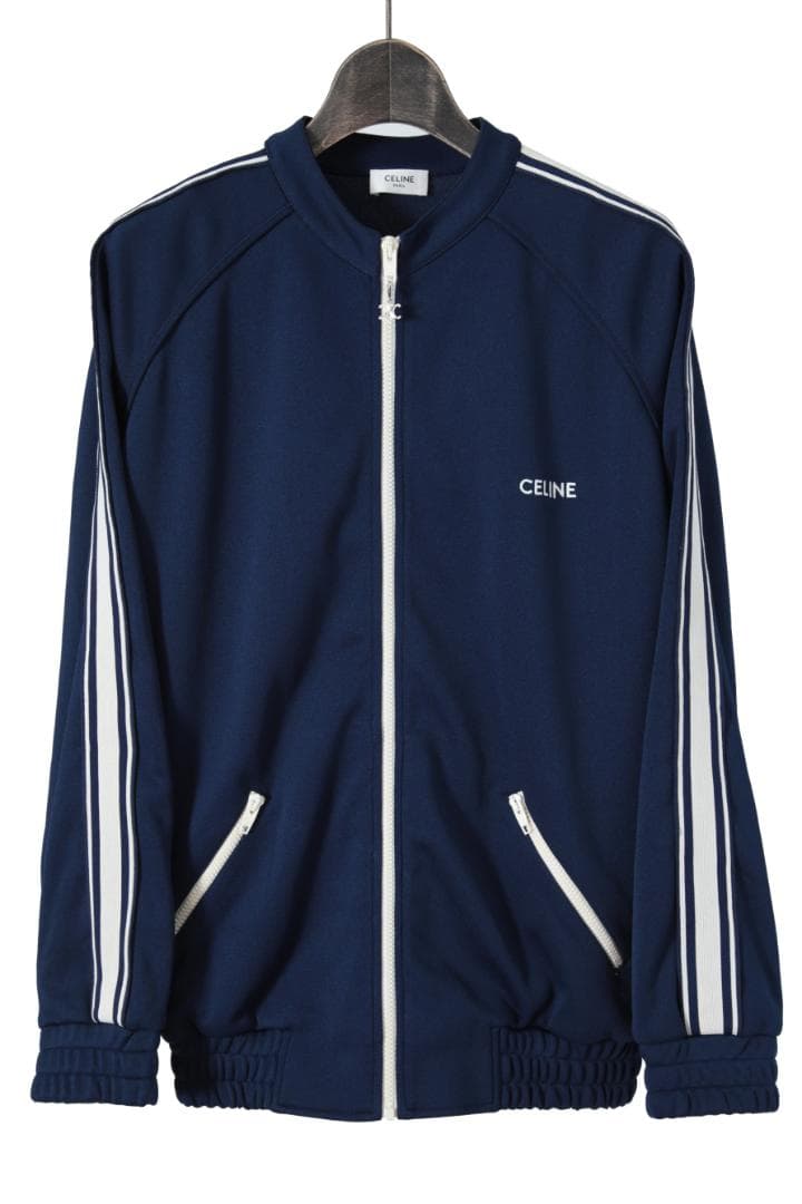 超美品セリーヌ 21AW エディ期 トリオンフZIP ダブルフェイスジャージ