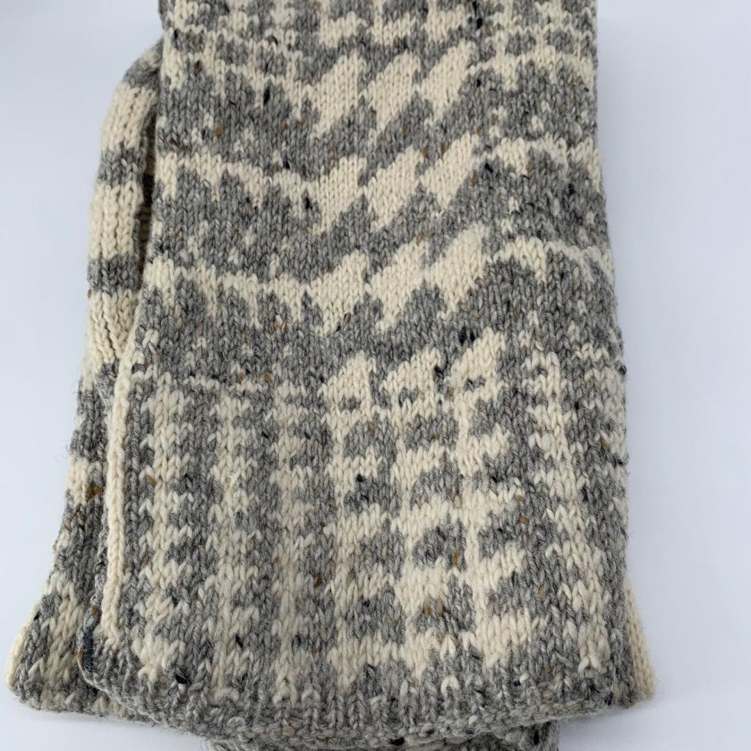 16459✨美品✨トムブラウン 4BAR マフラー ツイード ウール ニット