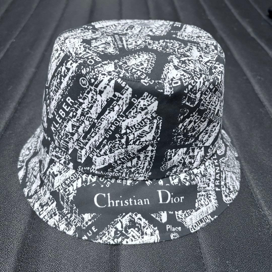 クリスチャンディオール　リバーシブルバケットハット