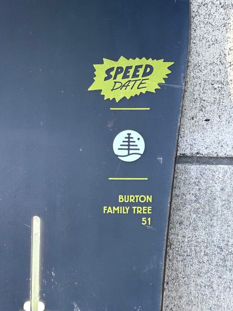 スノーボード Burton family tree speed date 151