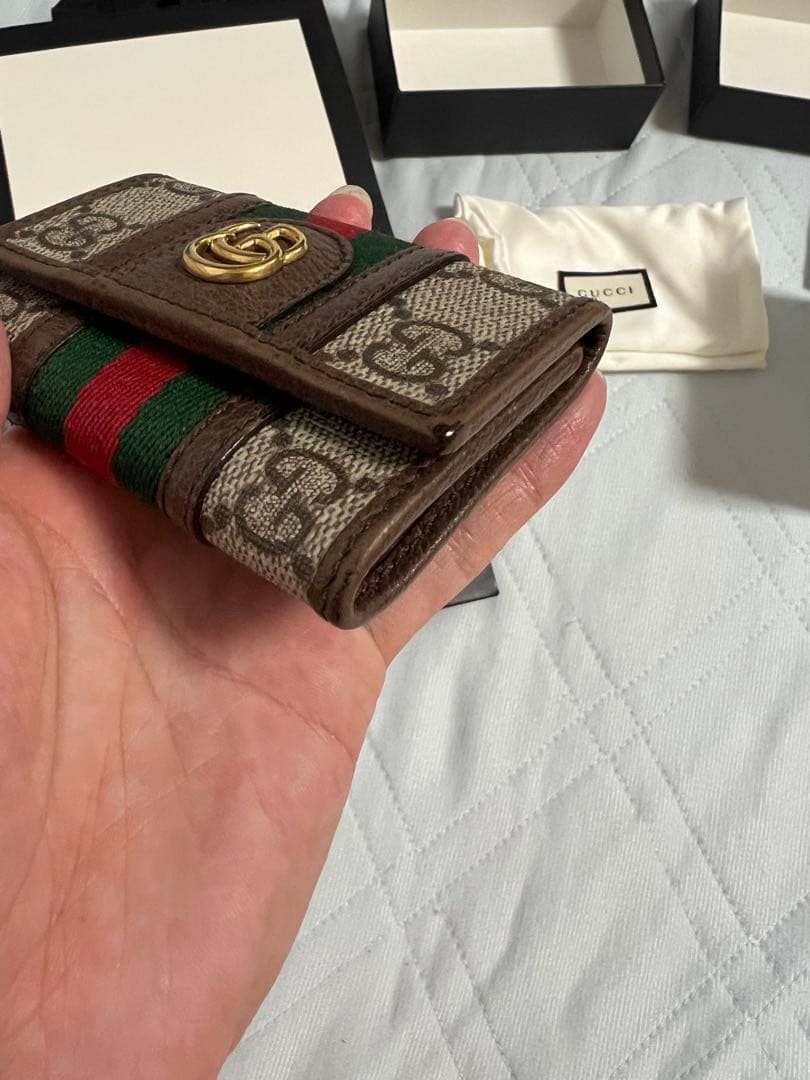 GUCCI 〔オフィディア〕GGキーケース 即購入NG❌