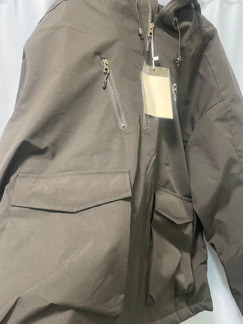 ブラック スノーボード 上下セット メンズ　防水防風